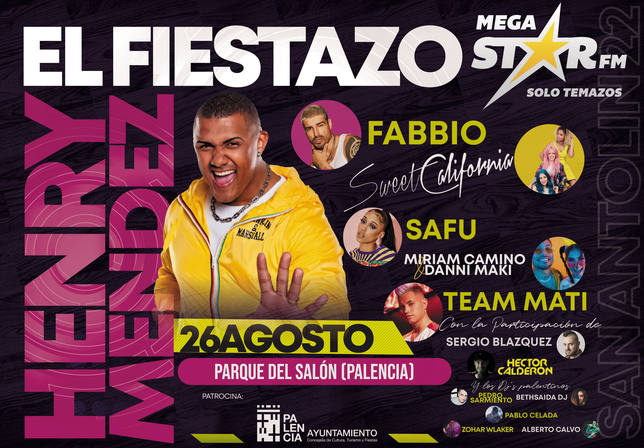 Fiestazo MegaStar FM en San Antolín 2022